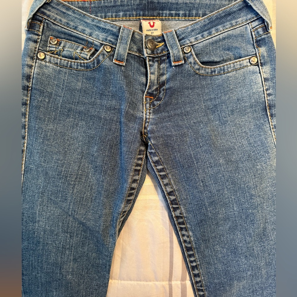 True Religion Johnny Women's Straight Leg Jeans